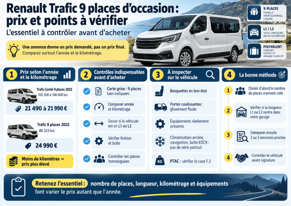 renault trafic 9 places
