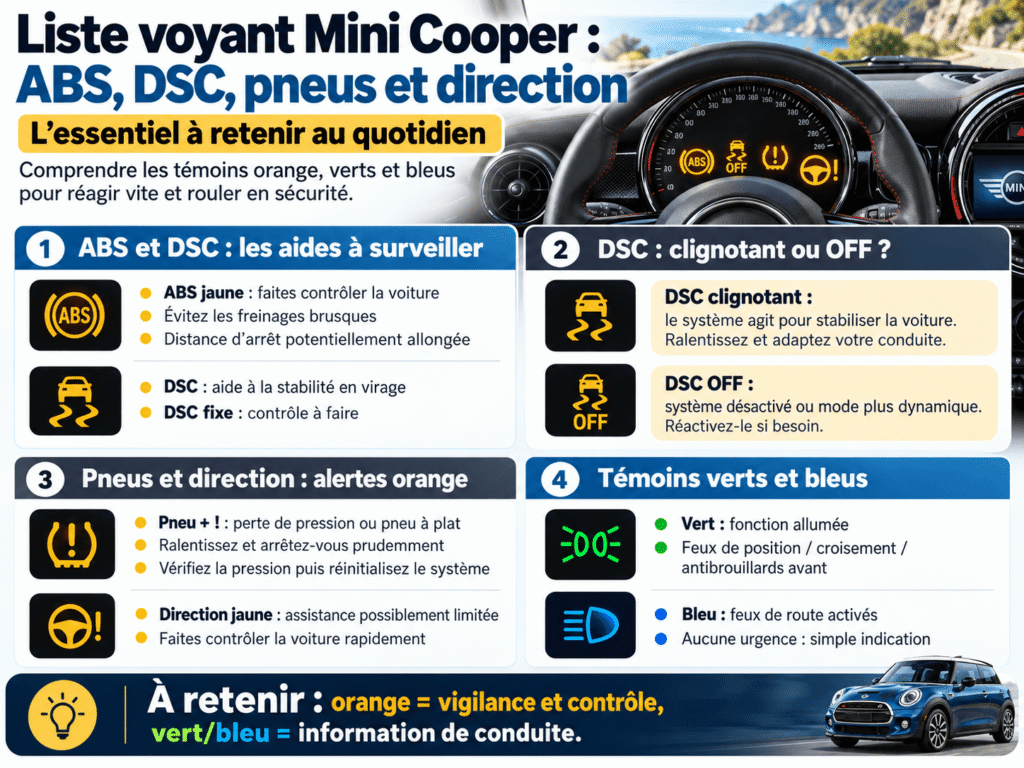 voyant mini cooper